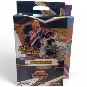 My Hero Academia‎ Eraser Head Starter Deck + DLC Pack Sealed UniVersus TCG